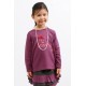 T-shirt LIVIE ras du cou imprimé pieuvre coton bio