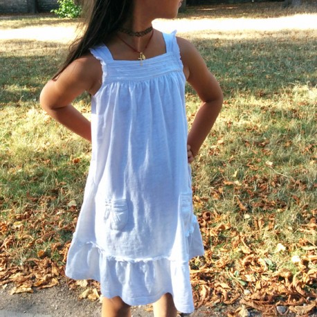Robe sales bretelle coton