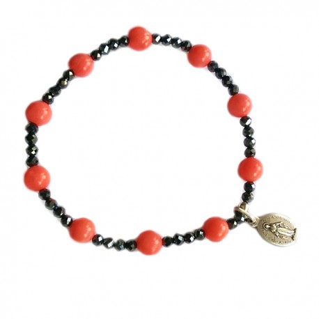 Bracelets Dizainnier Corail rose