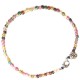 Bracelet tourmaline melon lisse