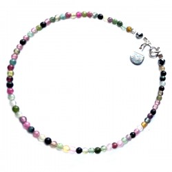 Bracelet tourmaline melon lisse