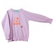 T-shirt CLERVIE imprimé pieuvre-fantôme à volant jersey coton bio