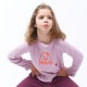 T-shirt CLERVIE imprimé pieuvre-fantôme à volant jersey coton bio