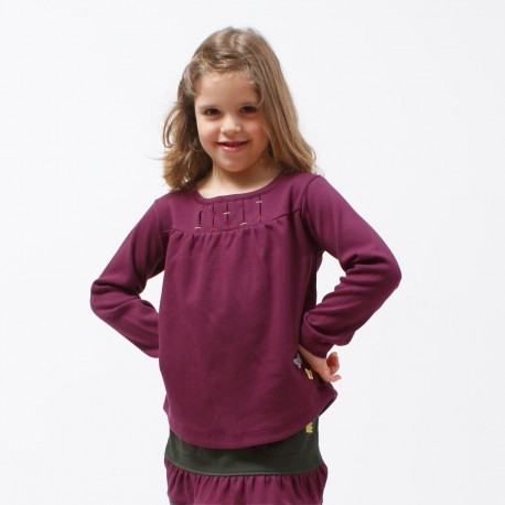 Haut BRUNE coton bio
