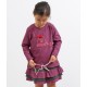 T-shirt LIVIE ras du cou imprimé pieuvre coton bio