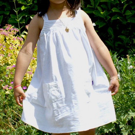 robe large blanche
